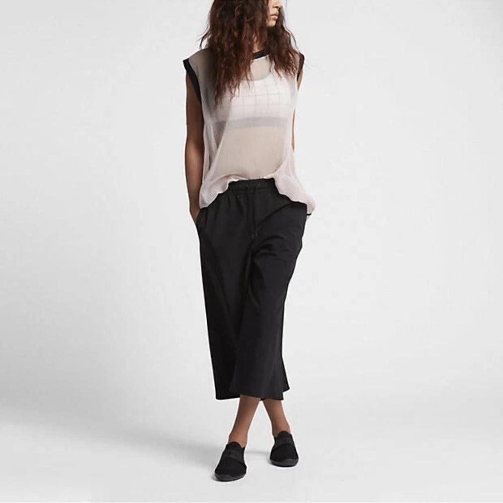 Nike Lab Essentials Pleated Tank Off white